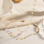 Load image into Gallery viewer, Dainty Crystal Bracelet and Necklace Set