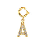 Load image into Gallery viewer, Dainty Cuban Figaro Chain Letter Initial Bracelet