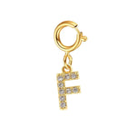 Load image into Gallery viewer, Dainty Cuban Figaro Chain Letter Initial Bracelet