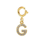 Load image into Gallery viewer, Dainty Cuban Figaro Chain Letter Initial Bracelet
