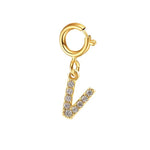 Load image into Gallery viewer, Dainty Cuban Figaro Chain Letter Initial Bracelet