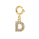 Load image into Gallery viewer, Dainty Cuban Figaro Chain Letter Initial Bracelet