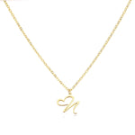 Load image into Gallery viewer, Dainty Heart Letter Initial Necklace