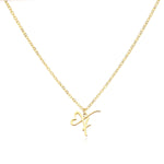 Load image into Gallery viewer, Dainty Heart Letter Initial Necklace