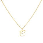 Load image into Gallery viewer, Dainty Heart Letter Initial Necklace