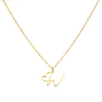 Load image into Gallery viewer, Dainty Heart Letter Initial Necklace