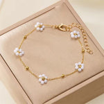 Load image into Gallery viewer, Dainty Daisy Necklace & Bracelets