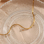 Load image into Gallery viewer, Dainty Diamond Herringbone Choker Necklace