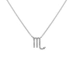 Load image into Gallery viewer, Dainty Diamond Zodiac Sign Necklace
