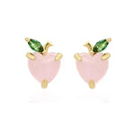 Load image into Gallery viewer, Dainty Fruit Hoop & Stud Earrings