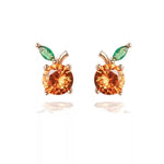 Load image into Gallery viewer, Dainty Fruit Hoop & Stud Earrings