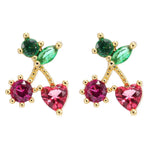 Load image into Gallery viewer, Dainty Fruit Hoop & Stud Earrings