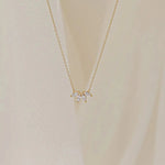 Load image into Gallery viewer, Dainty Lotus Floral Necklace
