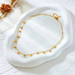 Load image into Gallery viewer, Dainty Minimal Evil Eye Diamond Necklace
