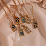 Load image into Gallery viewer, Dainty Tarot Charm Necklaces