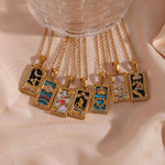 Load image into Gallery viewer, Dainty Tarot Charm Necklaces