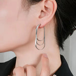 Load image into Gallery viewer, Dainty Tassel Dangle Chain Earrings