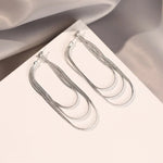 Load image into Gallery viewer, Dainty Tassel Dangle Chain Earrings