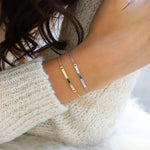 Load image into Gallery viewer, Dainty Thin Engraving Bracelet