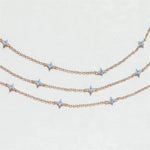 Load image into Gallery viewer, Dainty Tiny Flowers Necklace