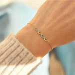 Load image into Gallery viewer, Dainty Wave Bracelet