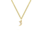 Load image into Gallery viewer, Dainty Zircon Letter Initial, Number, Symbol Chain Necklace