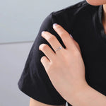Load image into Gallery viewer, Dual Heart Letter Initial Ring