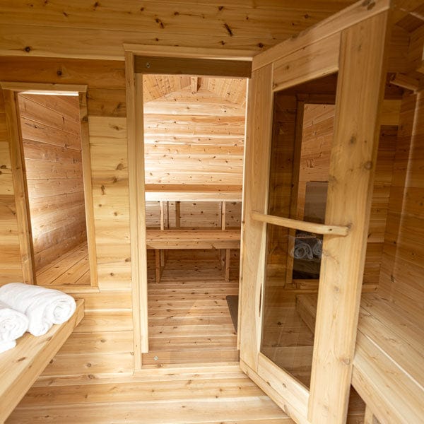 DUNDALK LEISURECRAFT Dundalk - CT Georgian Cabin Sauna with Changeroom - CTC88CW