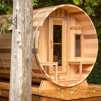 DUNDALK LEISURECRAFT Dundalk - CT Tranquility Barrel Sauna - CTC2345W