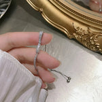 Load image into Gallery viewer, Elegant Diamond Bow Bracelet