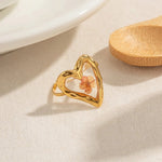 Load image into Gallery viewer, Elegant Floral Adjustable Rings