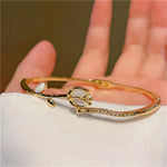 Load image into Gallery viewer, Elegant Tulip Opal Diamond Accented Bracelet