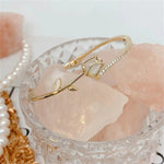 Load image into Gallery viewer, Elegant Tulip Opal Diamond Accented Bracelet