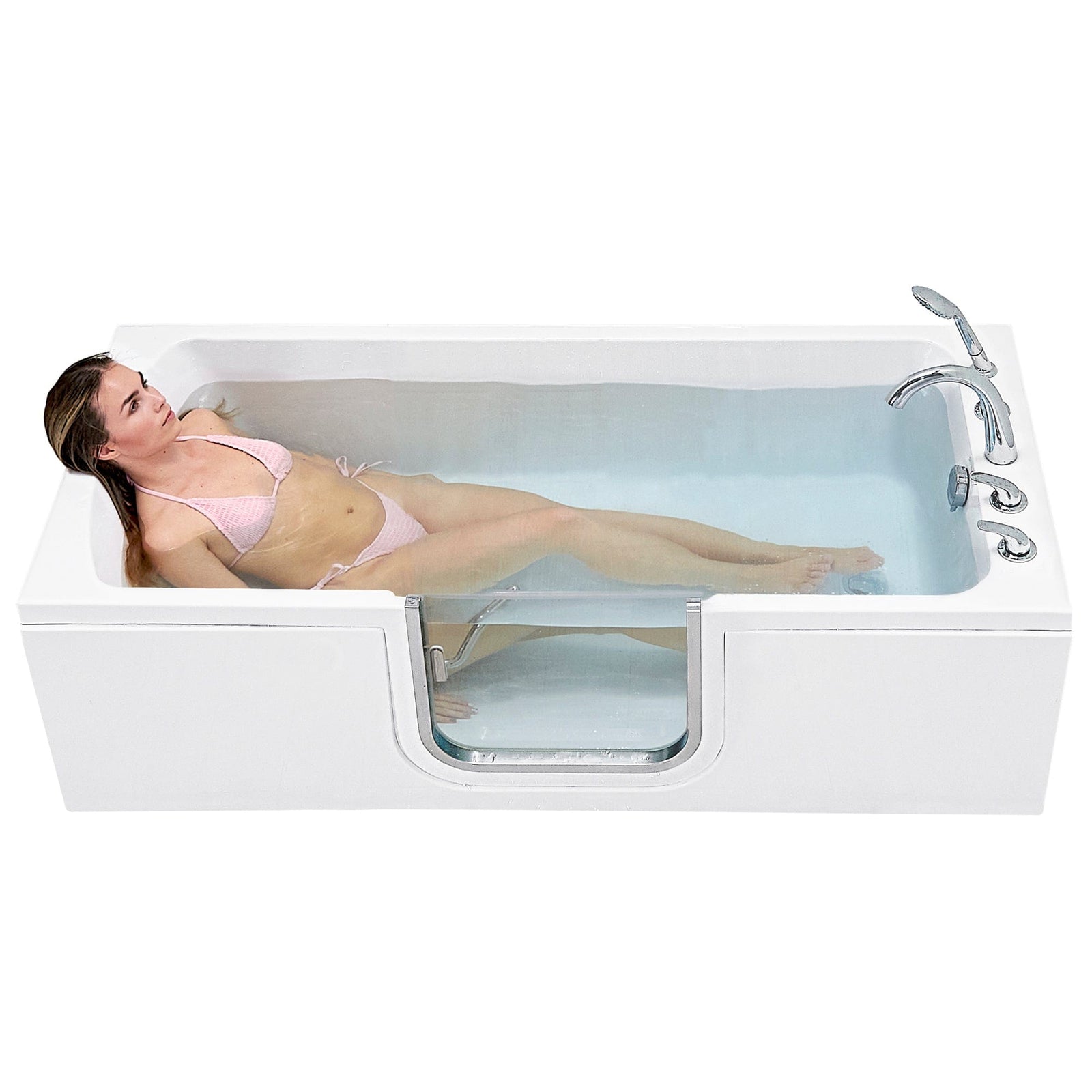 ELLA'S BUBBLES Laydown Tub Ella Laydown 32x72 Walk-In-Bathtub