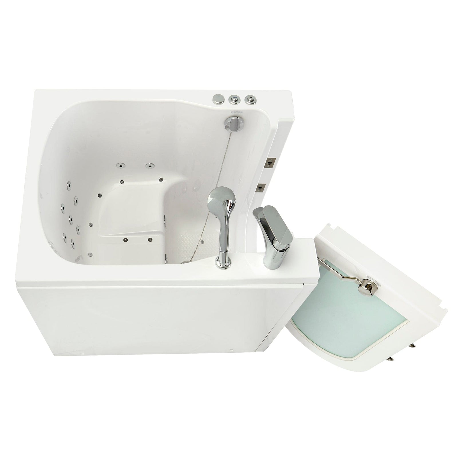 ELLA'S BUBBLES Outward Swinging Tub Ella Front Entry 32x40 Walk-In Bathtub