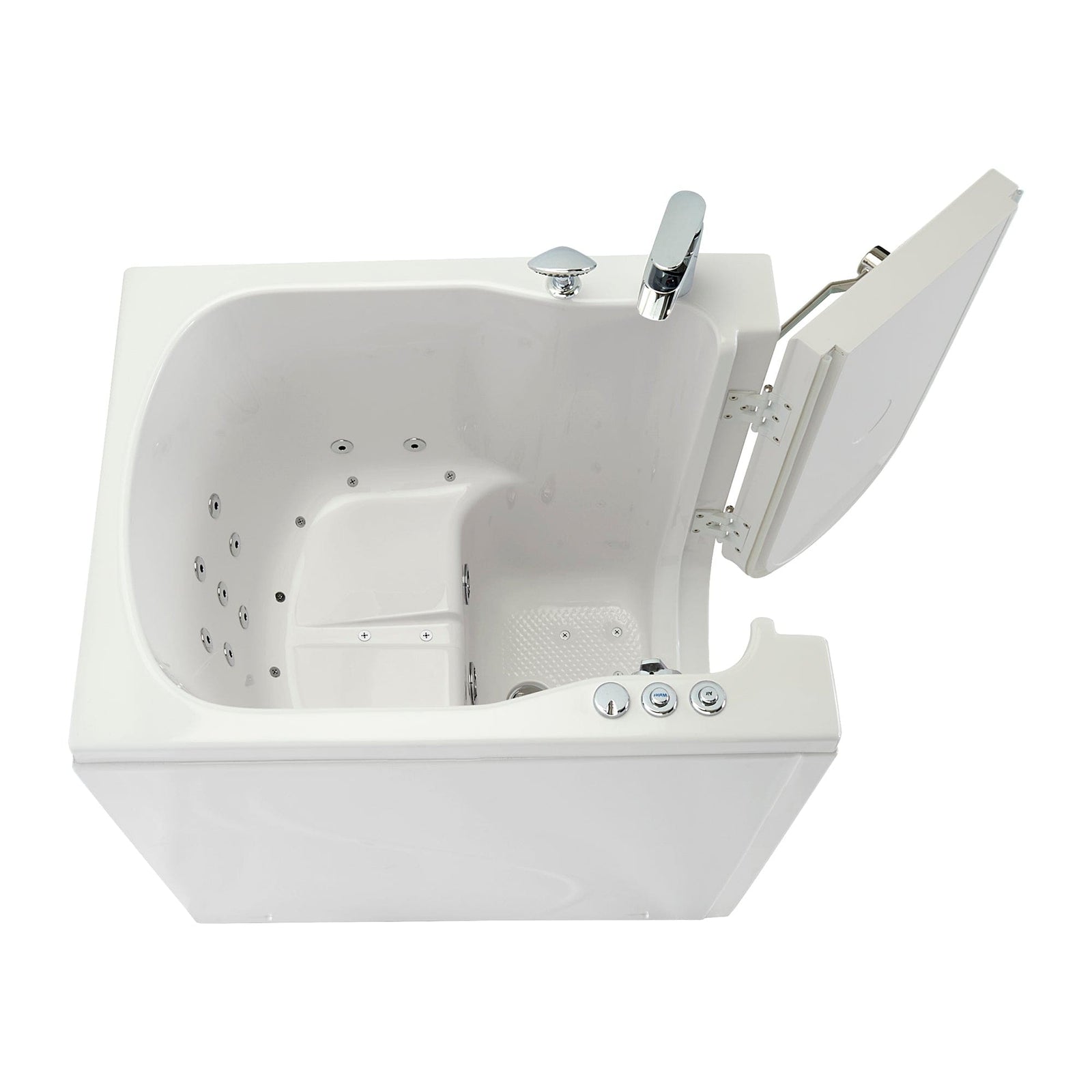 ELLA'S BUBBLES Outward Swinging Tub Ella Front Entry 32x40 Walk-In Bathtub