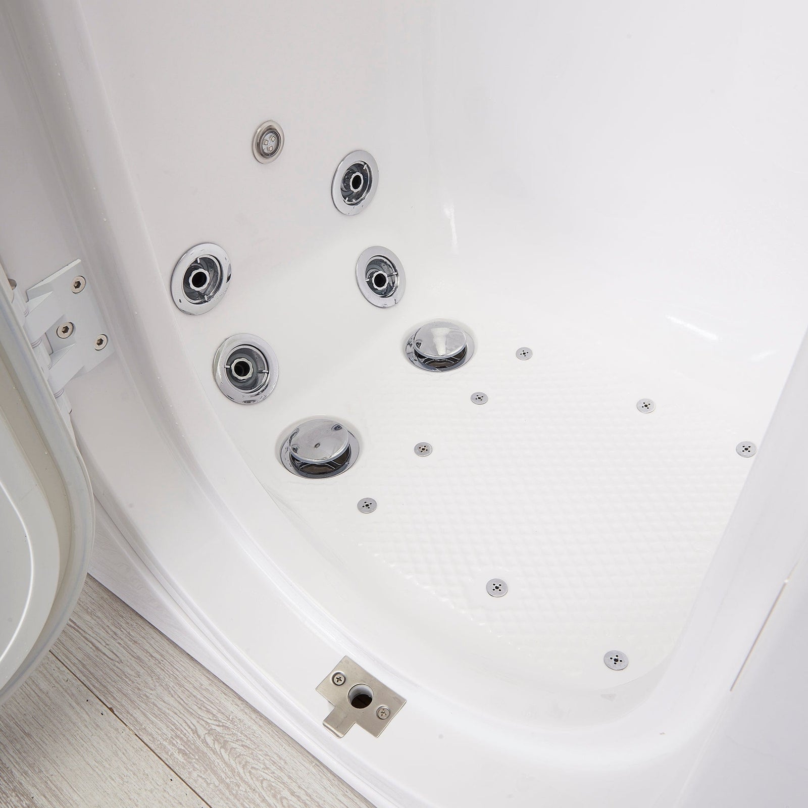 ELLA'S BUBBLES Outward Swinging Tub Ella Lounger 27x60 Walk-In Bathtub