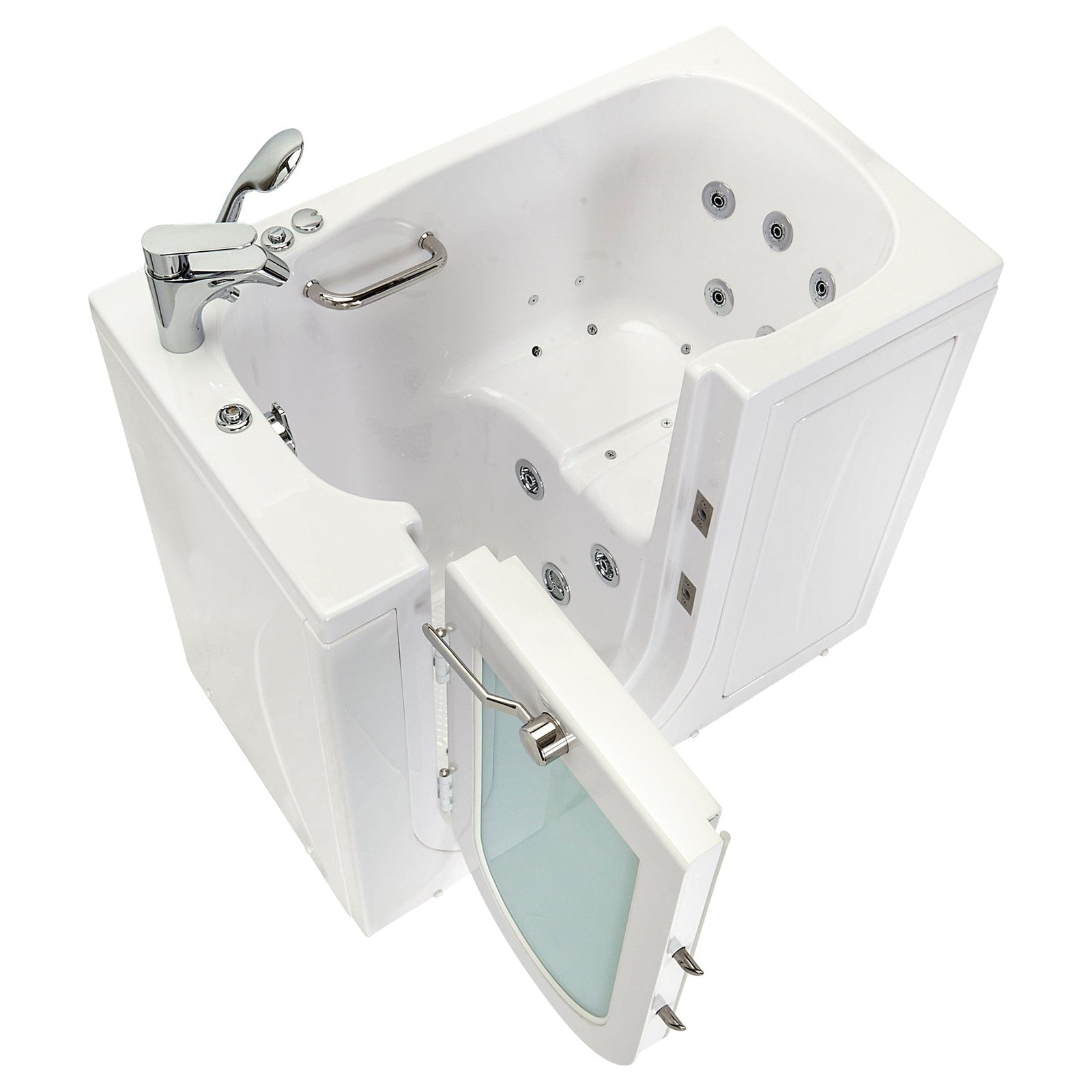 ELLA'S BUBBLES Outward Swinging Tub Ella Mobile 26x45 Walk-In Bathtub