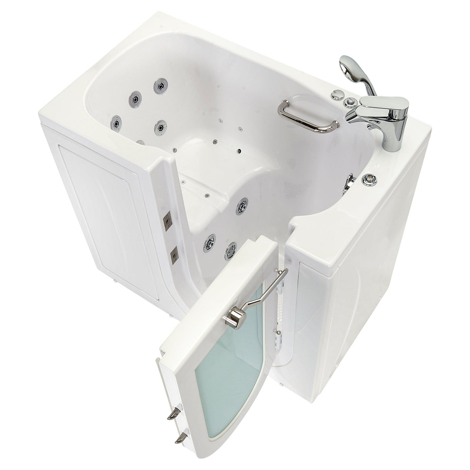 ELLA'S BUBBLES Outward Swinging Tub Ella Mobile 26x45 Walk-In Bathtub