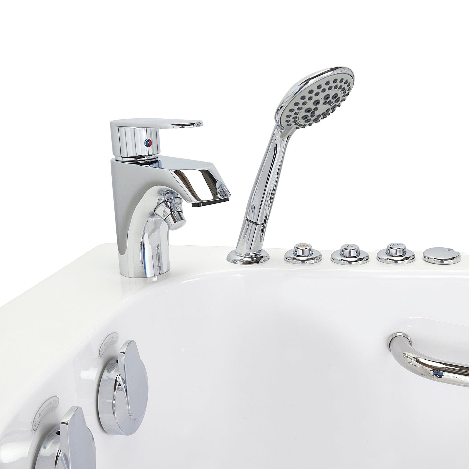 ELLA'S BUBBLES Transfer Tubs Ella Wheelchair Transfer 30x52 Walk-In Bathtub