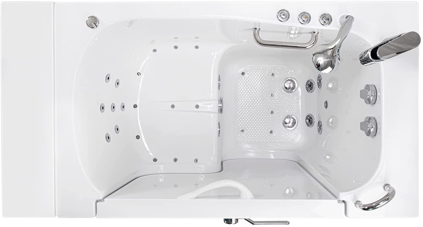 ELLA'S BUBBLES Transfer Tubs Ella Wheelchair Transfer 30x52 Walk-In Bathtub