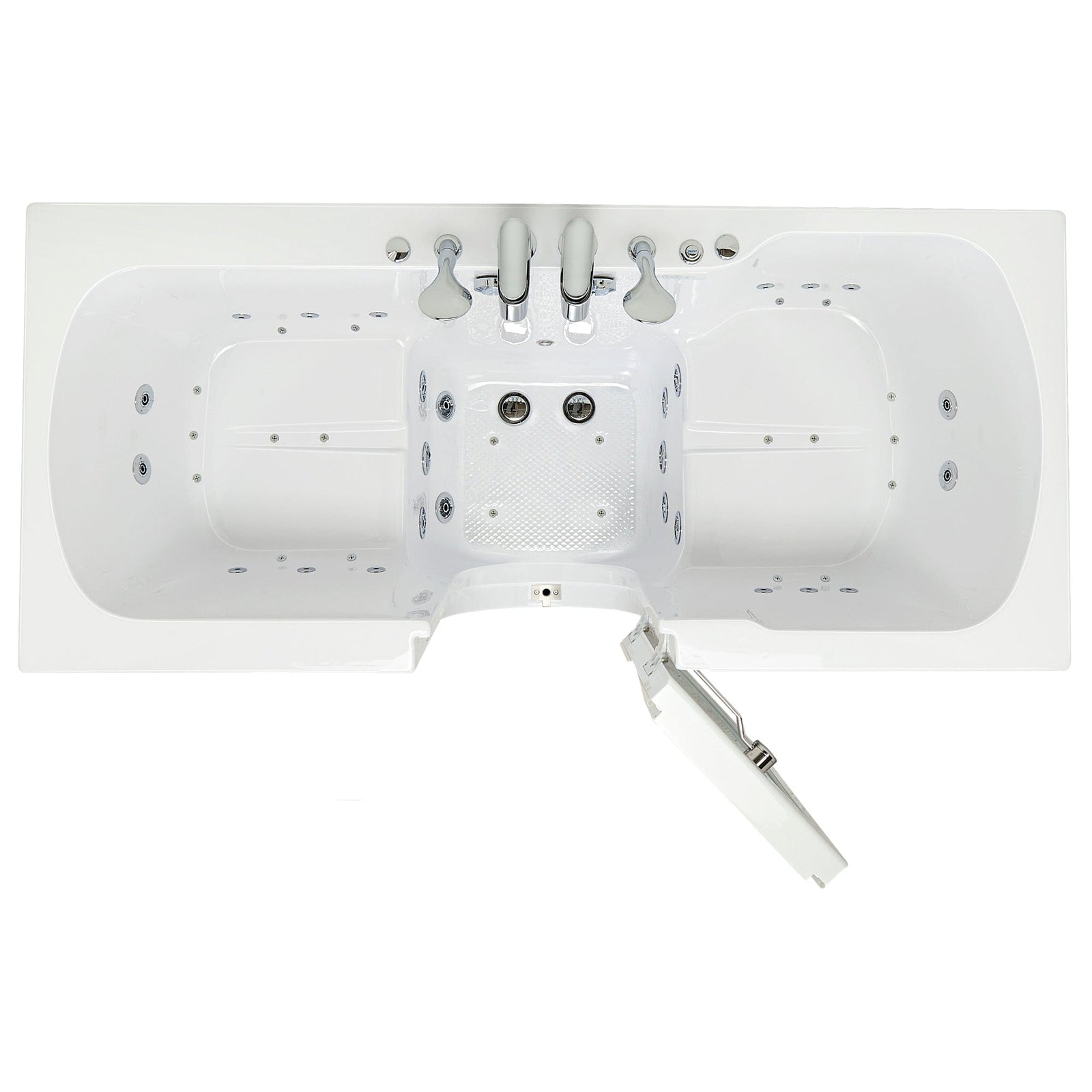 ELLA'S BUBBLES Two Seater Tubs Ella Big4Two 36x80 Two Seat Walk-In-Bathtub