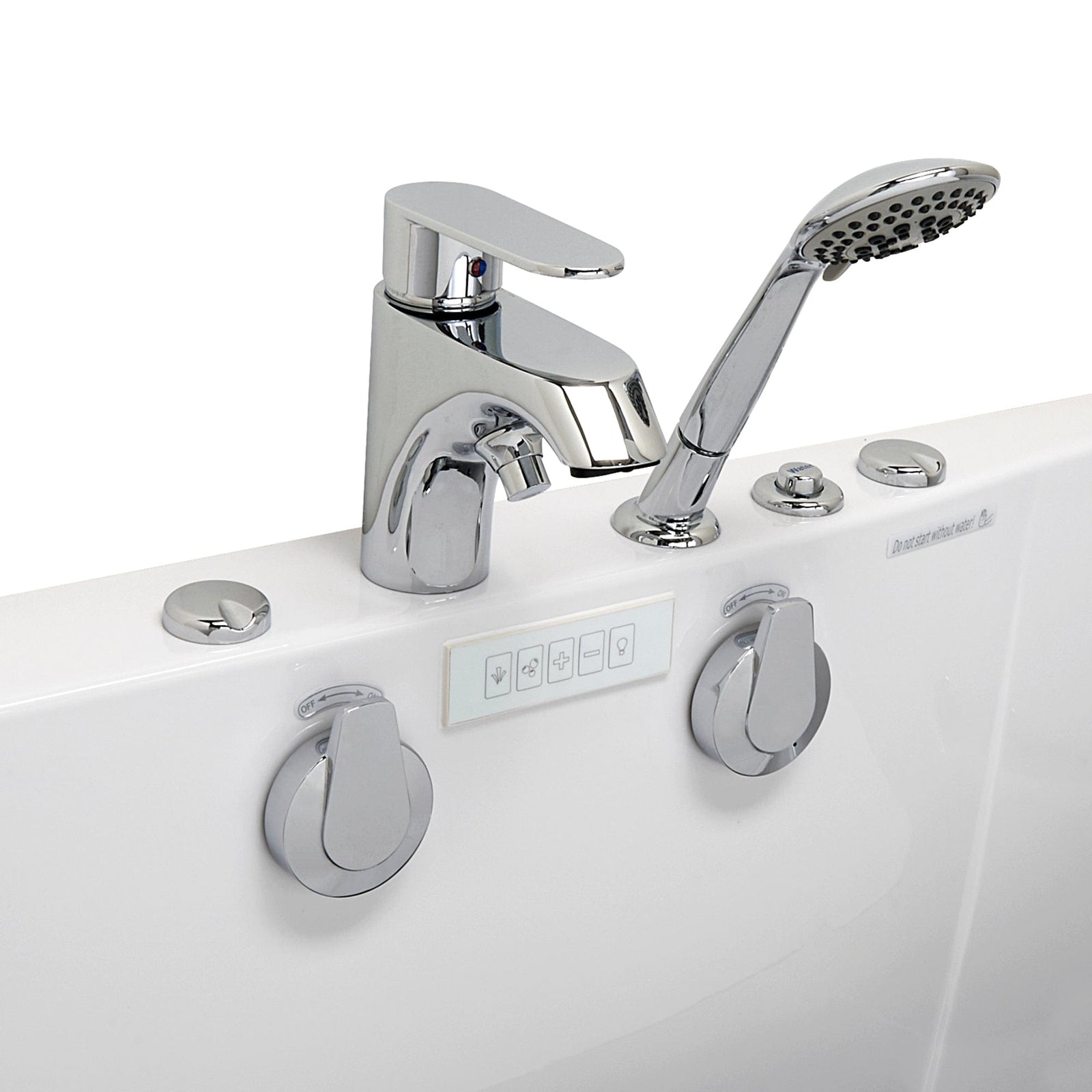 ELLA'S BUBBLES Two Seater Tubs L Ella Companion 32x60 Two Seat Walk-In-Bathtub