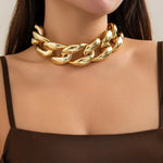 Load image into Gallery viewer, Exaggerated Chunky Cuban Link Choker Necklace