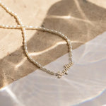 Load image into Gallery viewer, Timeless Pearl Name Necklace