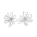 Load image into Gallery viewer, Floral Knot Outline Earrings