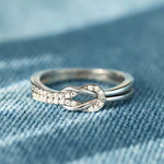 Load image into Gallery viewer, Forever Connected Knot Ring