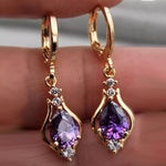 Load image into Gallery viewer, Kate Rainbow Heart Earrings