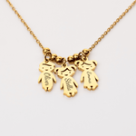 Load image into Gallery viewer, Dainty Family Charm Necklace