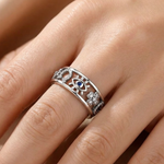 Load image into Gallery viewer, S925 Lucky Evil Eye Ring